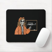 Tapis De Souris 67 Prof de maths squelette Halloween Root 4489 Chi (Avec souris)
