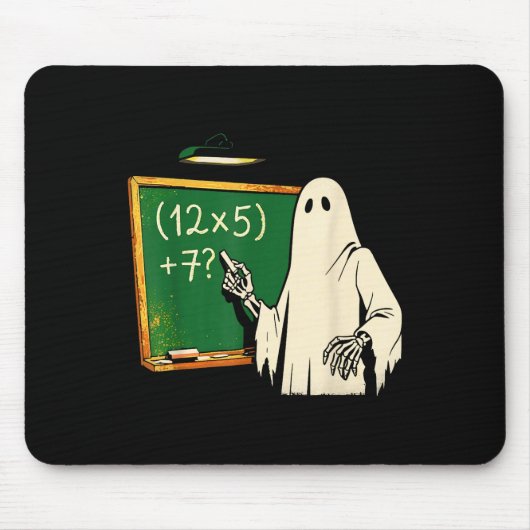 Tapis De Souris 67 Prof Ghost Halloween Six Seven Meme Brainrot (Devant)