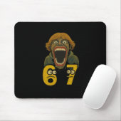 Tapis De Souris 67 Six Seven 6 7 Meme Design Funny 6 7 2  (Avec souris)
