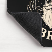 Tapis De Souris 67 Six Seven Bruh Funny Christmas Santa 6 7 Meme (Coin)