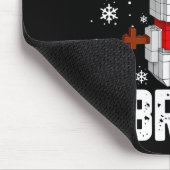 Tapis De Souris 67 Six Seven Bruh Snowman Building Blocks Christma (Coin)