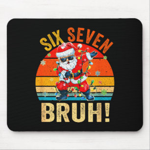 Tapis De Souris 67 Six Seven Burh Drôle de Noël 6 7 Mème Hommes Fe