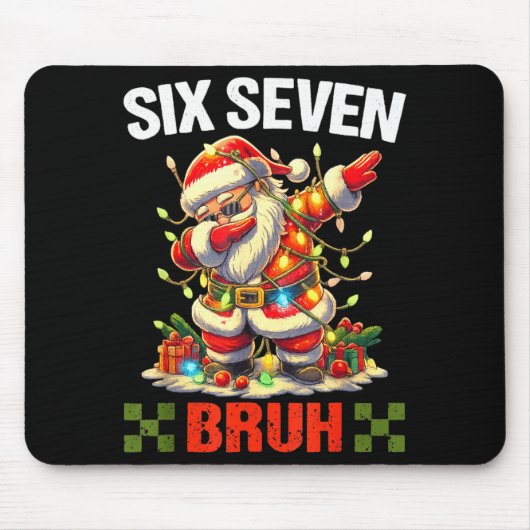 Tapis De Souris 67 Six Seven Burh Funny Christmas 6 7 Meme Men Wom (Devant)