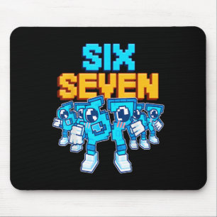 Tapis De Souris 67 Six Seven Drôle Italien Brainrot Enfants Jeux M