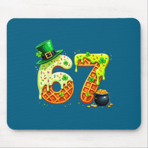 Tapis De Souris 67 Six Seven Illustration de la Saint-Patrick