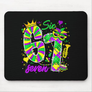 Tapis De Souris 67 Six Seven Mardi Gras Carnaval La Nouvelle-Orléa