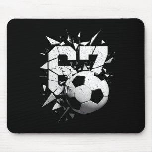 Tapis De Souris 67 Six Seven Soccer Génération Alpha Brainrot Meme