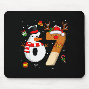 Tapis De Souris 67 Six Seven T-shirts de Noël drôles pour garçons