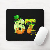 Tapis De Souris 67 Six Seven Trèfle Drôle Saint-Patrick Garçons (Avec souris)