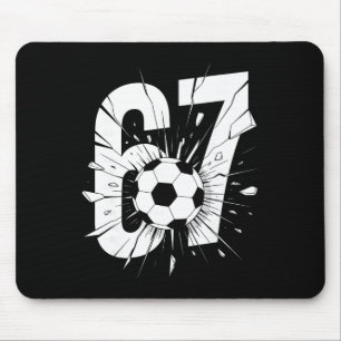 Tapis De Souris 67 Soccer Six Seven 6 7 Mème 67 _2