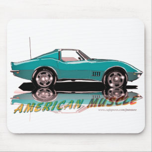 Tapis De Souris 68 Stingray Turquoise