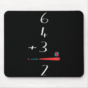 Tapis De Souris 6 4 3 2 Jouer Double Baseball
