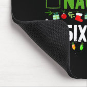 Tapis De Souris 6-7 Meme Nice Naughty Six Seven 67 Funny Christmas (Coin)