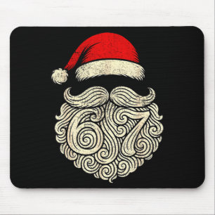Tapis De Souris 6 7 Noël 67 Père Noël Six Sept Noël Garçons Te