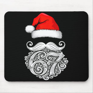 Tapis De Souris 6 7 Noël 67 Père Noël Six Sept Noël Garçons Te