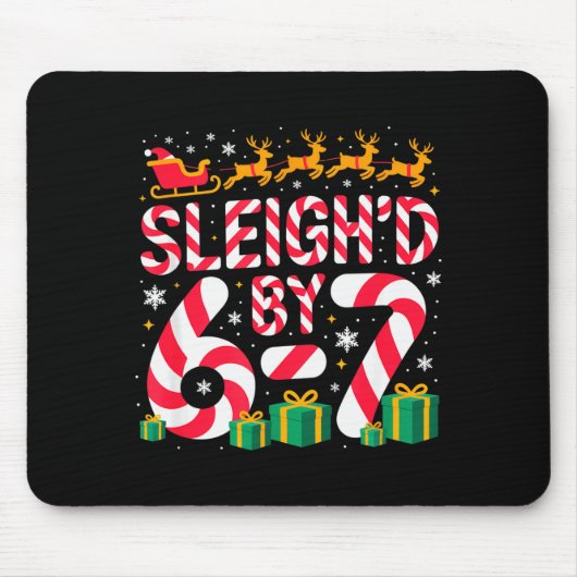 Tapis De Souris 6-7 Noël Pull Ugly Christmas Six Seven Noël 67 Mem (Devant)