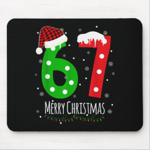 Tapis De Souris 6 7 Noël Six Sept Xmas 67 Joyeux Noël