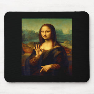 Tapis De Souris 6 7 Six Seven Mème 67 Drôle Mona Lisa Drôle Clic A