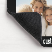 Tapis De Souris 6 Collage de photos Texte facultatif — CAN Edit Co (Coin)