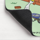 Tapis De Souris 6ème Jour de Noël (six oies un-S'étendant) (Coin)