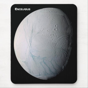 Tapis De Souris 6ème lune d'Enceladus de Saturn