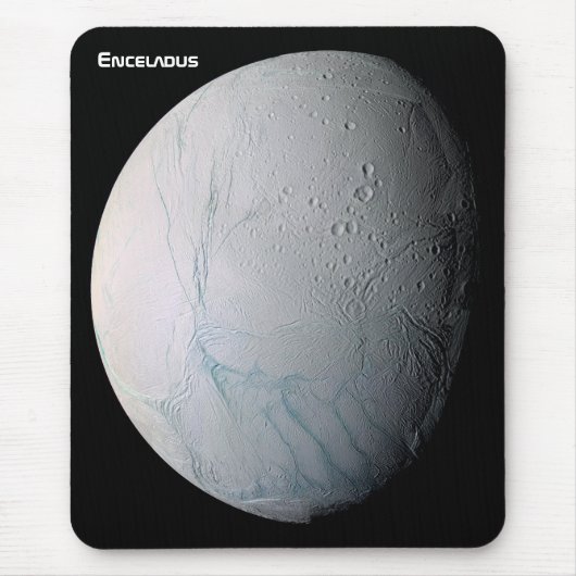 Tapis De Souris 6ème lune d'Enceladus de Saturn (Devant)