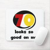 Tapis De Souris 70 T-shirts et cadeaux assez bons pour moi (Avec souris)