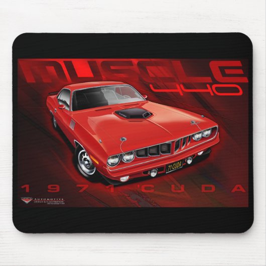 Tapis De Souris 71Cuda11x17-new (Devant)