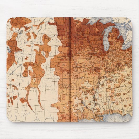 Tapis De Souris 75 Proportion de blancs étrangers (Devant)