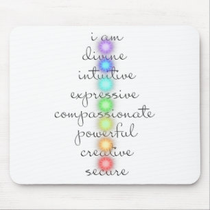 Tapis De Souris 7 Chakras S pour les amateurs de Yoga