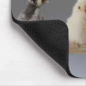 Tapis De Souris 7 Poulets de bébé pour animaux de compagnie sur un (Coin)