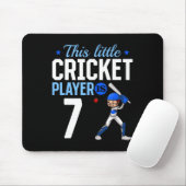 Tapis De Souris 7th Birthday Cricket Player  (Avec souris)
