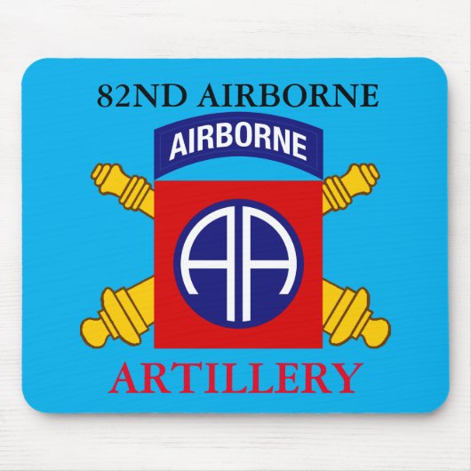 TAPIS DE SOURIS 82E ARTILLERIE AIRBORNE (Devant)