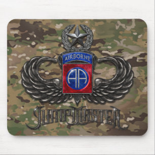 Tapis De Souris 82e Camo Mousepad Jumpmaster