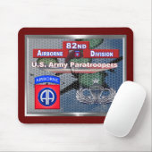 Tapis De Souris 82e division aéroportée (Avec souris)