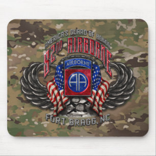 Tapis De Souris 82e fort aéroporté Bragg OCP Camo Mousepad