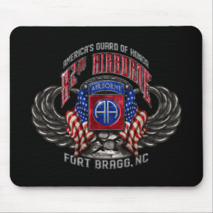 Tapis De Souris 82e Fort Bragg Black Mousepad