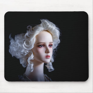 Tapis De Souris 8370-Dame coloniale avec Casquette Tricorne