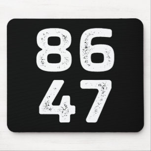 Tapis De Souris 8647 - Anti Trump - 86 Le 47e Président - Vintag