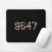 Tapis De Souris 8647 Style Drapeau Distressé (Avec souris)