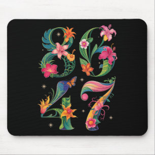 Tapis De Souris 8647 Subtle Anti Trump 86 47 Floral Boho Style 5
