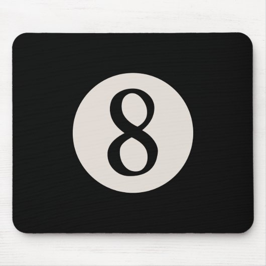 Tapis De Souris 8-Ball 8 (Devant)