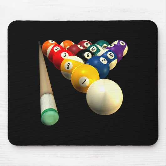 Tapis De Souris 8-ball Ol Team S For Bar League Protecting (Devant)