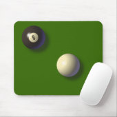 Tapis De Souris 8 boule Mousepad (Avec souris)