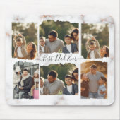 Tapis De Souris 8 Huit Photo Moderne Élégant Collage Famille Amour (Devant)