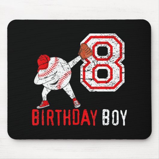 Tapis De Souris 8e Eighth Birthday (Devant)