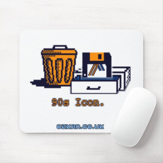 Tapis De Souris 90s icône, Amiga (Avec souris)