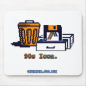 Tapis De Souris 90s icône, Amiga (Devant)