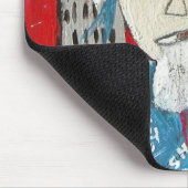 TAPIS DE SOURIS 911 ÉTAIT ROUGE FIXE (Coin)