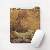 Tapis De Souris 94 Degrés à l'ombre, Sir Lawrence Alma Tadema (Avec souris)